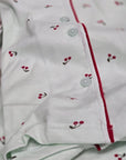 Pigiama donna in puro cotone cherry