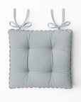 Set 2 cuscini sedie con laccetti