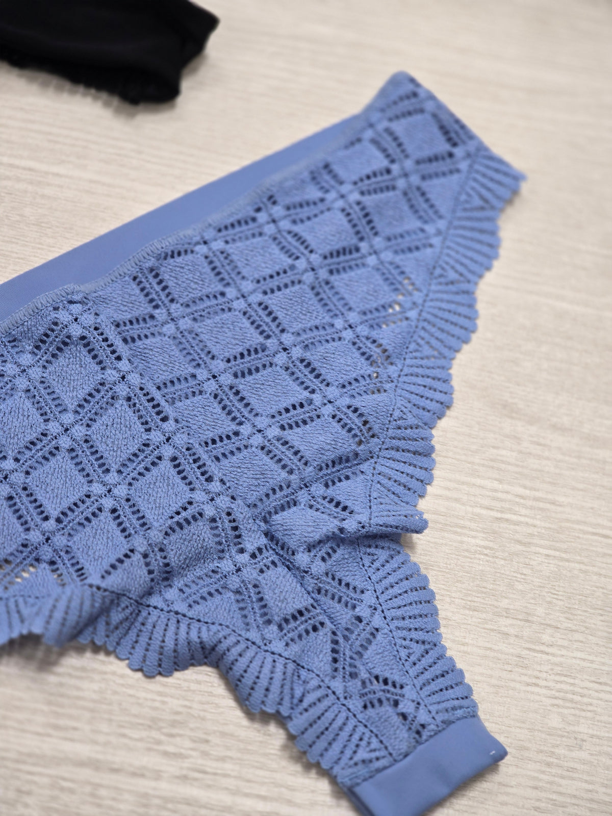 Tris brasiliana crochet effetto maglia senza cuciture