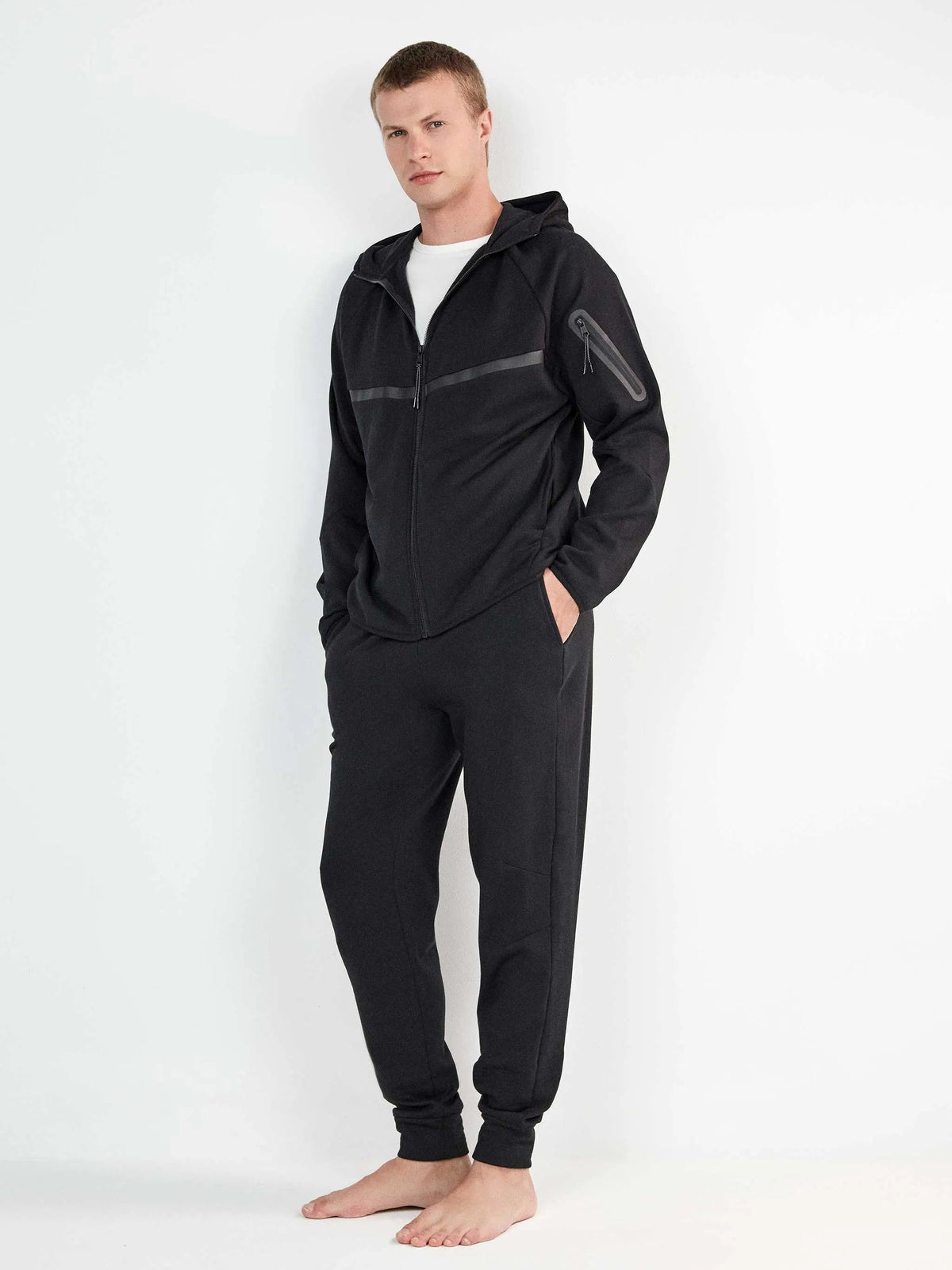 Pantaloni sportivi uomo con polsino