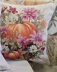 Cuscino arredo zucche autunno 45x45 cm