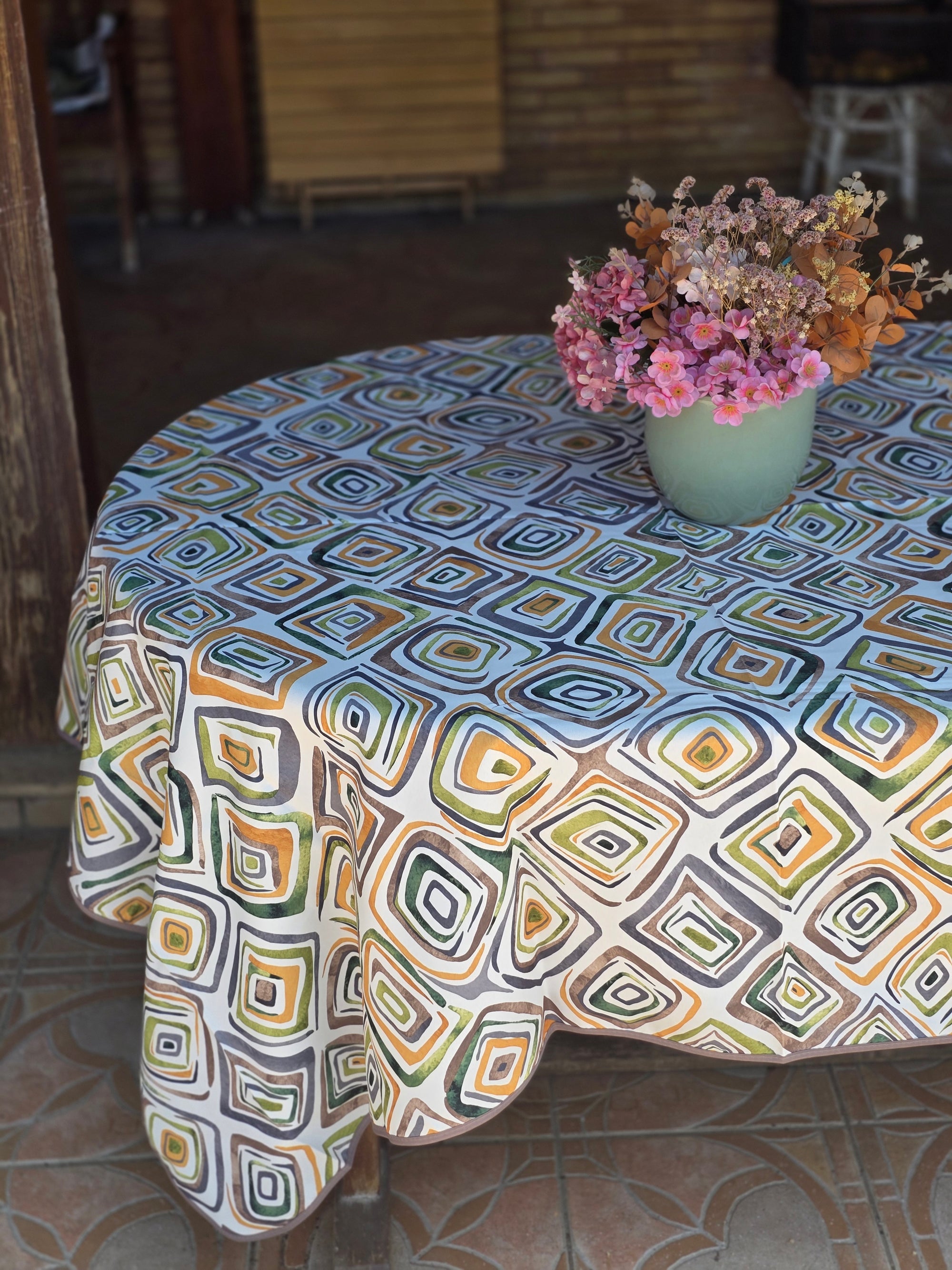 Tovaglia Antimacchia modern rombi