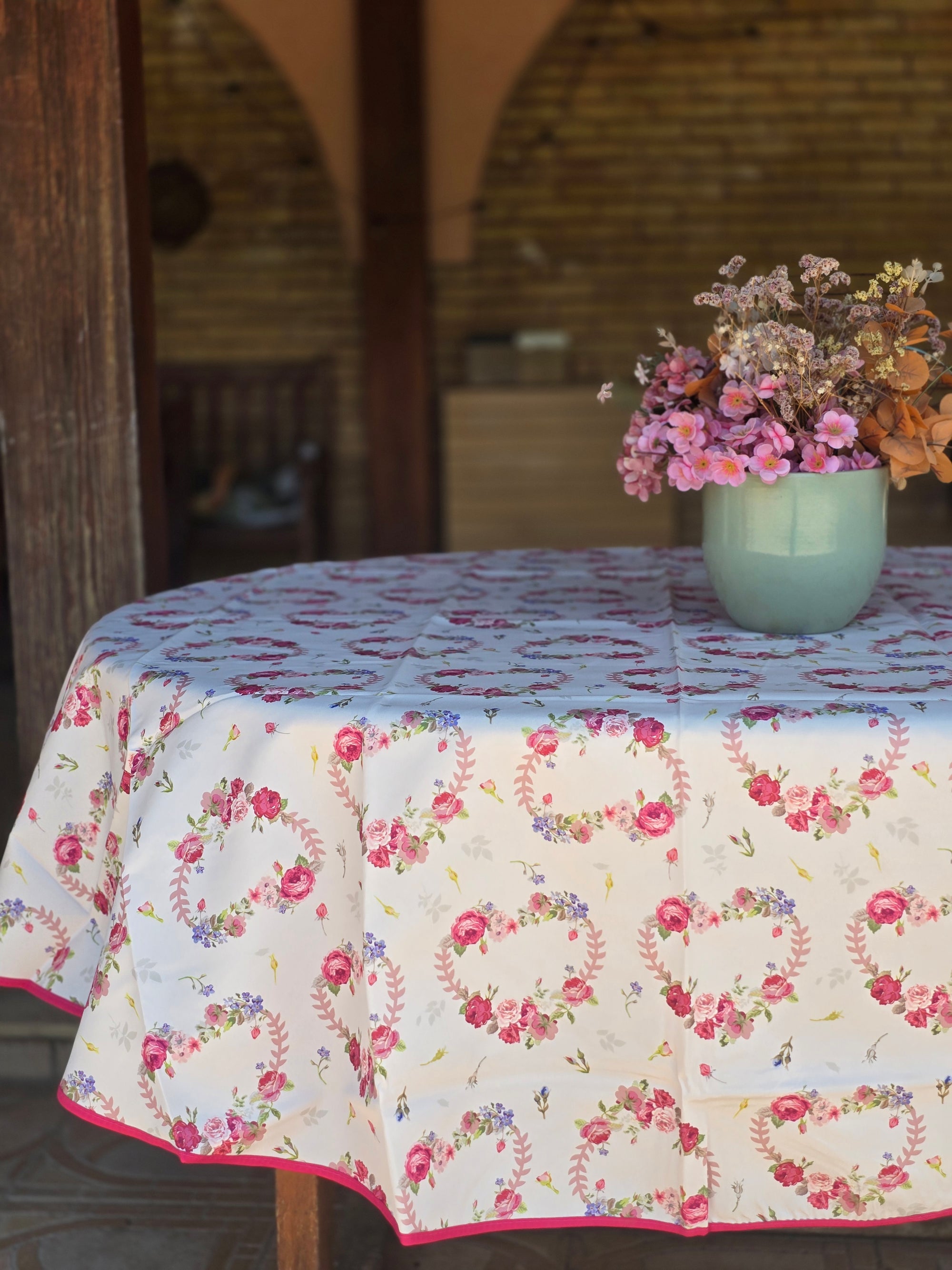 Tovaglia Antimacchia Fantasia Shabby