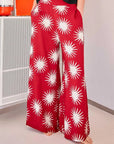 Pantaloni palazzo in viscosa Soleil