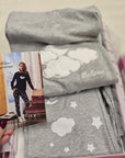 Pigiama donna nuvolette