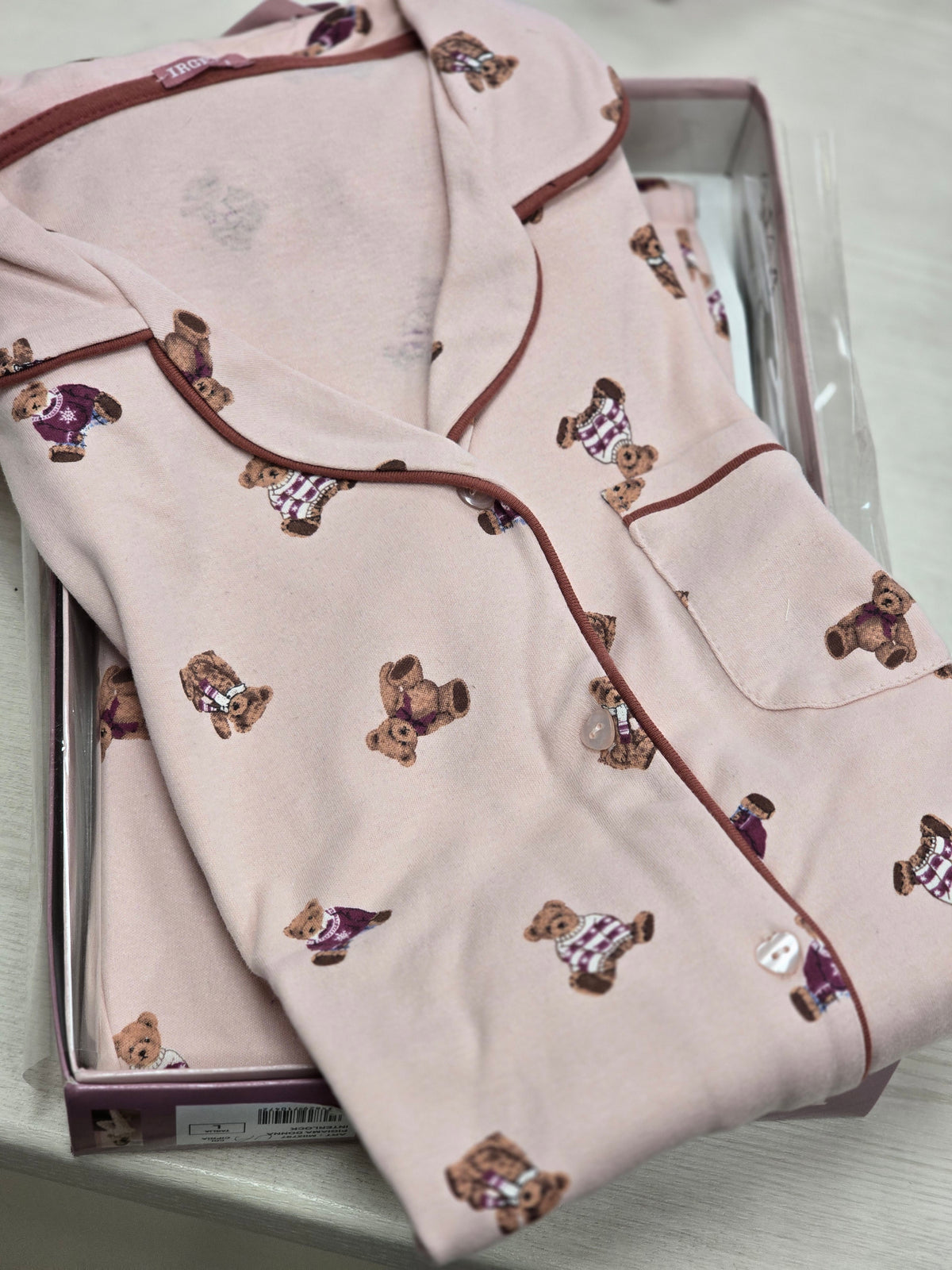 Pigiama teddy taglio uomo con calzini omaggio