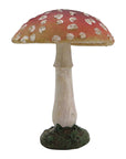 Statuetta decorativa fungo altezza 10 cm