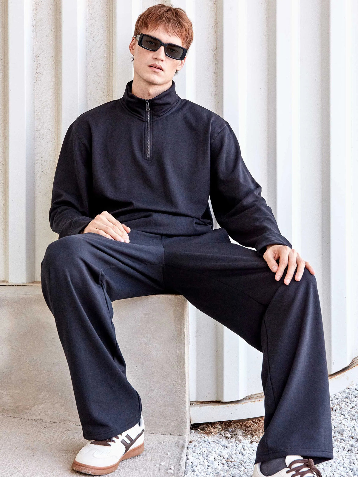 Pantaloni tuta uomo zampa