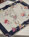 Coppia tovagliette idrorepellenti Japan blu