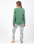 Pigiama donna lungo toile de Jouy
