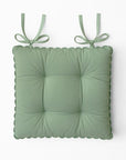 Set 2 cuscini sedie con laccetti
