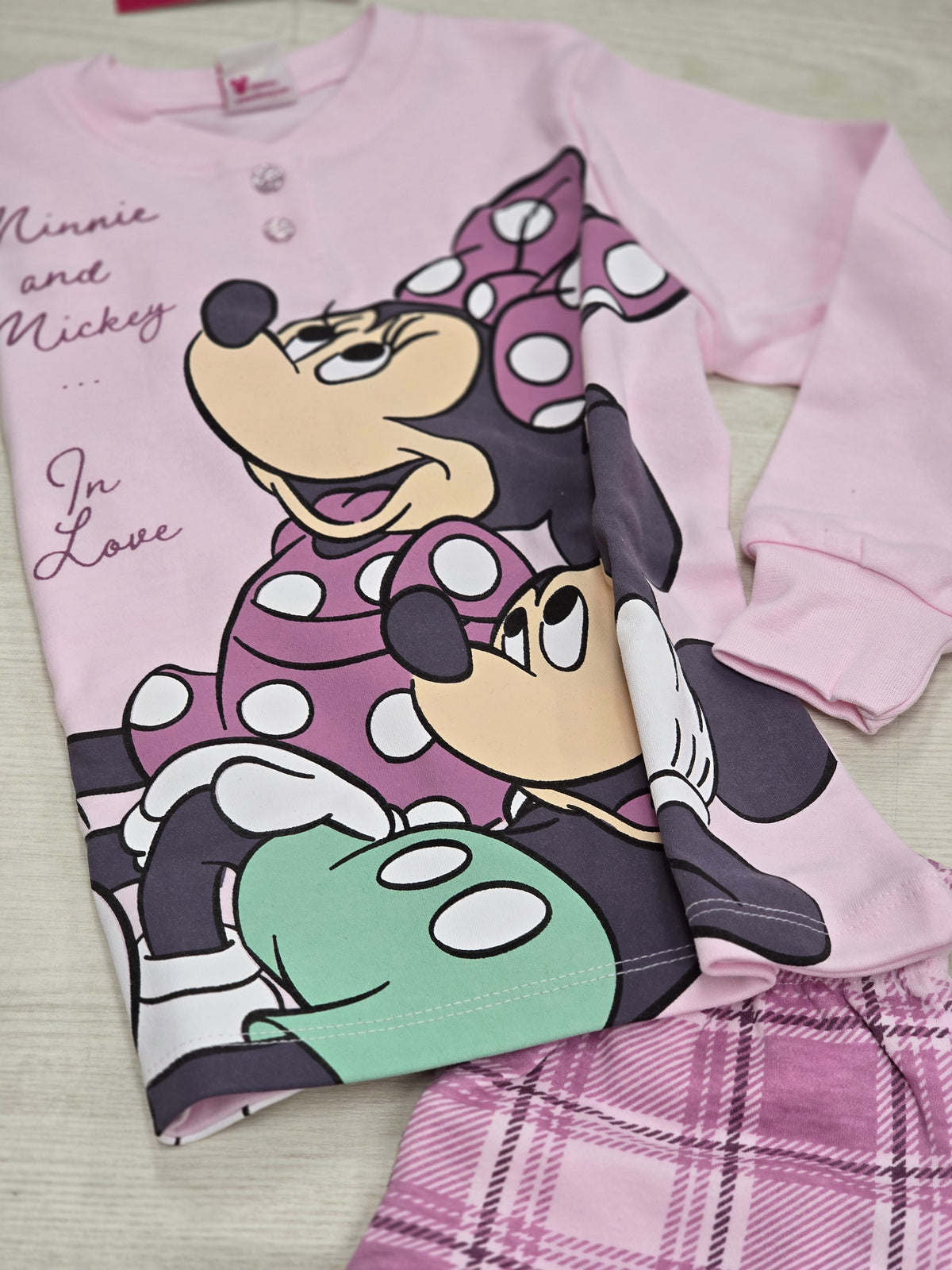 Pigiama bimba Minnie and Mickey