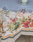 Tovaglia autunnale Zucche e ricci