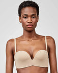 Reggiseno a decolletè smontabile con scollatura estrema Gisela art 1/10065T