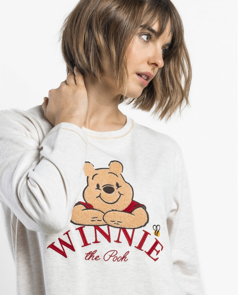 Pigiama donna in caldo cotone Winnie the Pooh