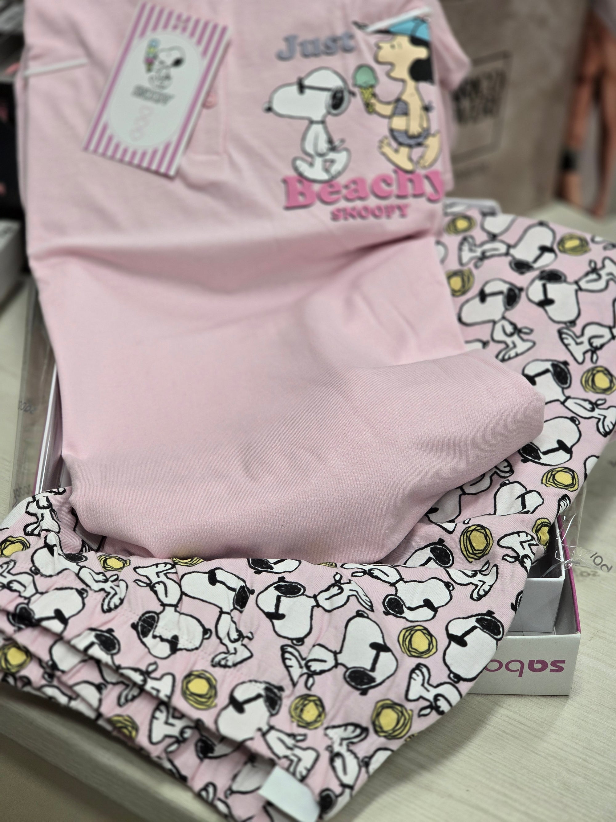 Pigiama Snoopy cotone jersey