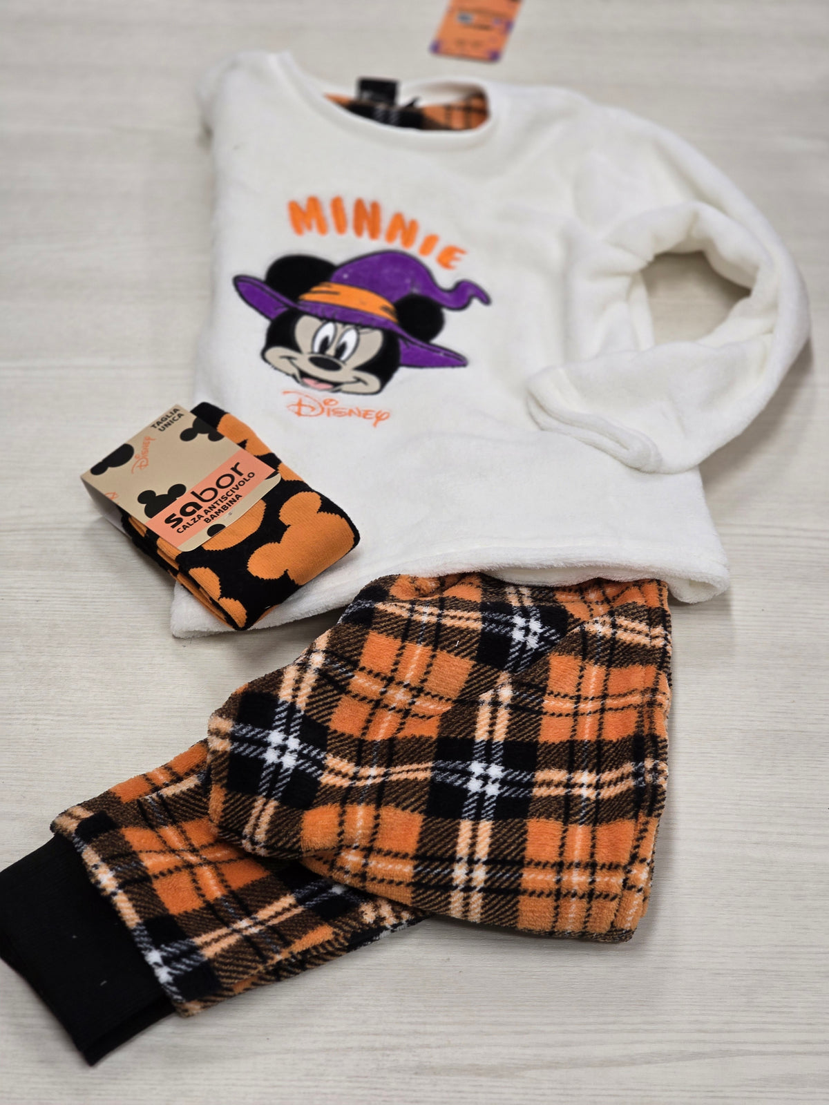 Pigiama minnie vampiro in coral