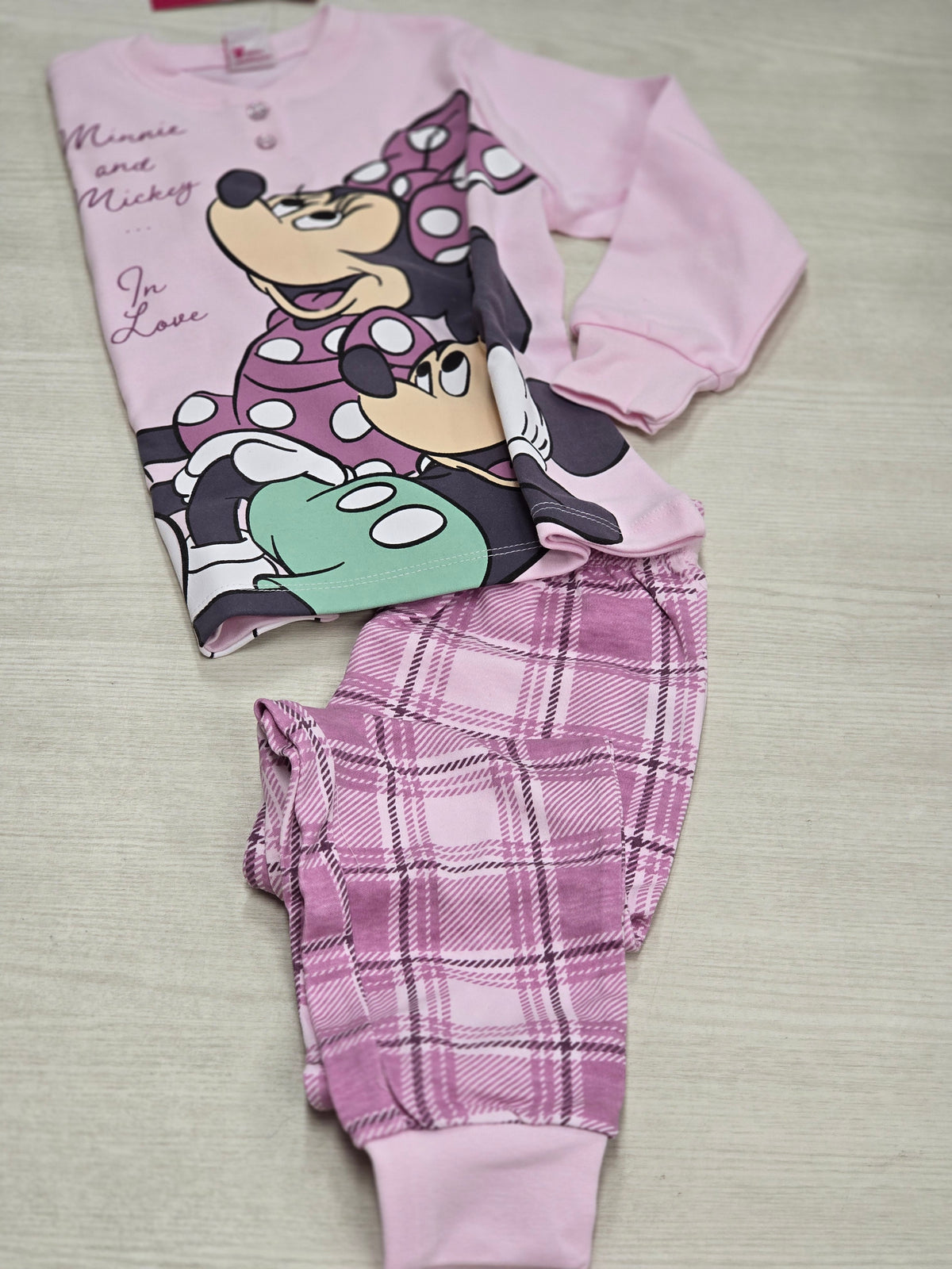 Pigiama bimba Minnie and Mickey