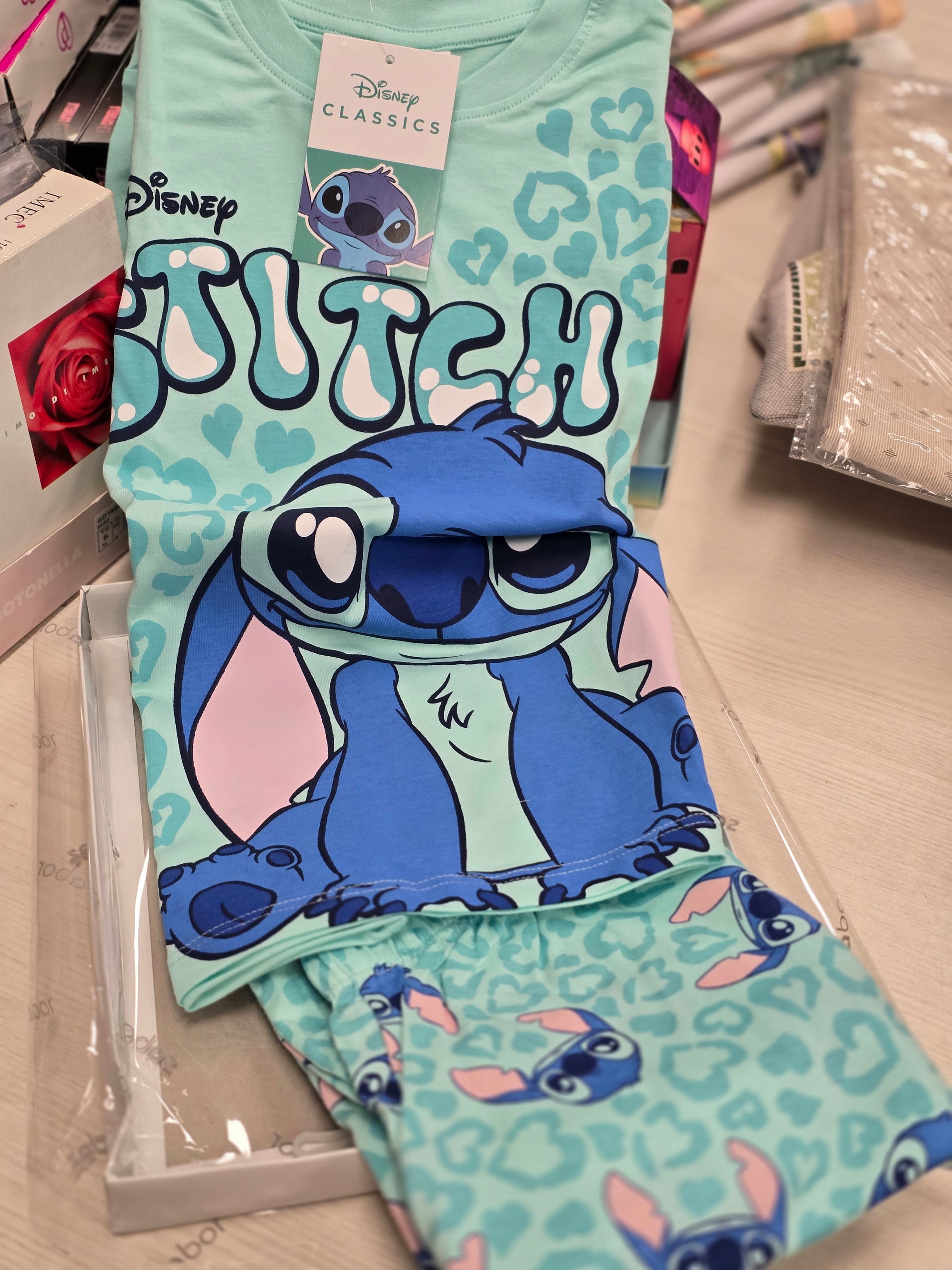 Pigiama stich bimba  jersey cotone