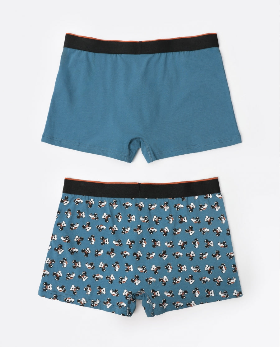 Bipack boxer angry Mickey mouse