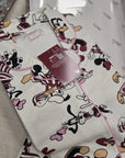 Pigiama ragazza Mickey and friends aperto taglio uomo