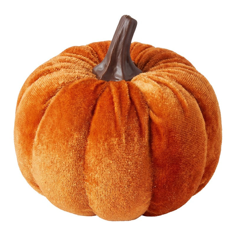 Zucca decorativa stoffa 10 cm
