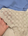 Tris brasiliana crochet effetto maglia senza cuciture
