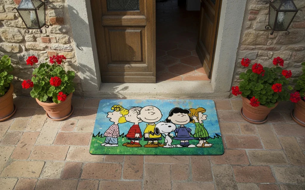 Zerbino peanuts magic family 40x70 cm