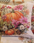 Cuscino arredo zucche autunno 45x45 cm