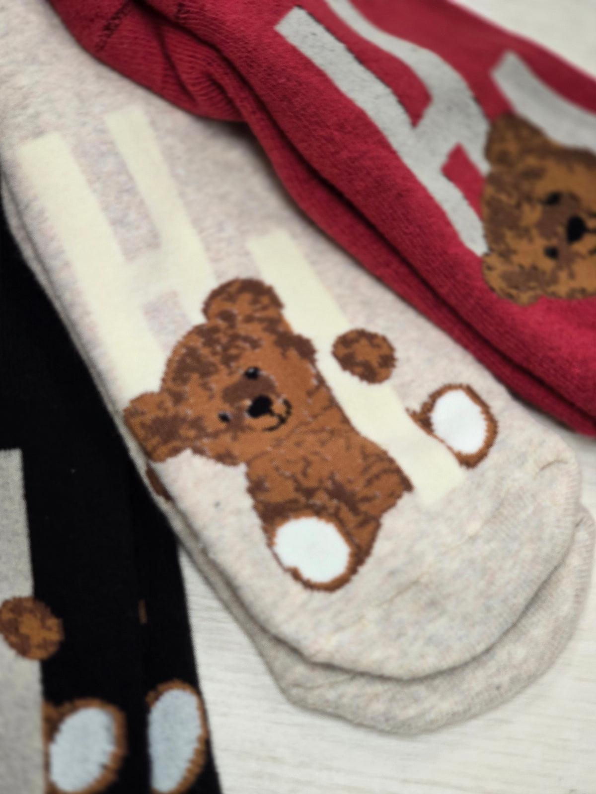 1 paio Calzino Antiscivolo teddy donna